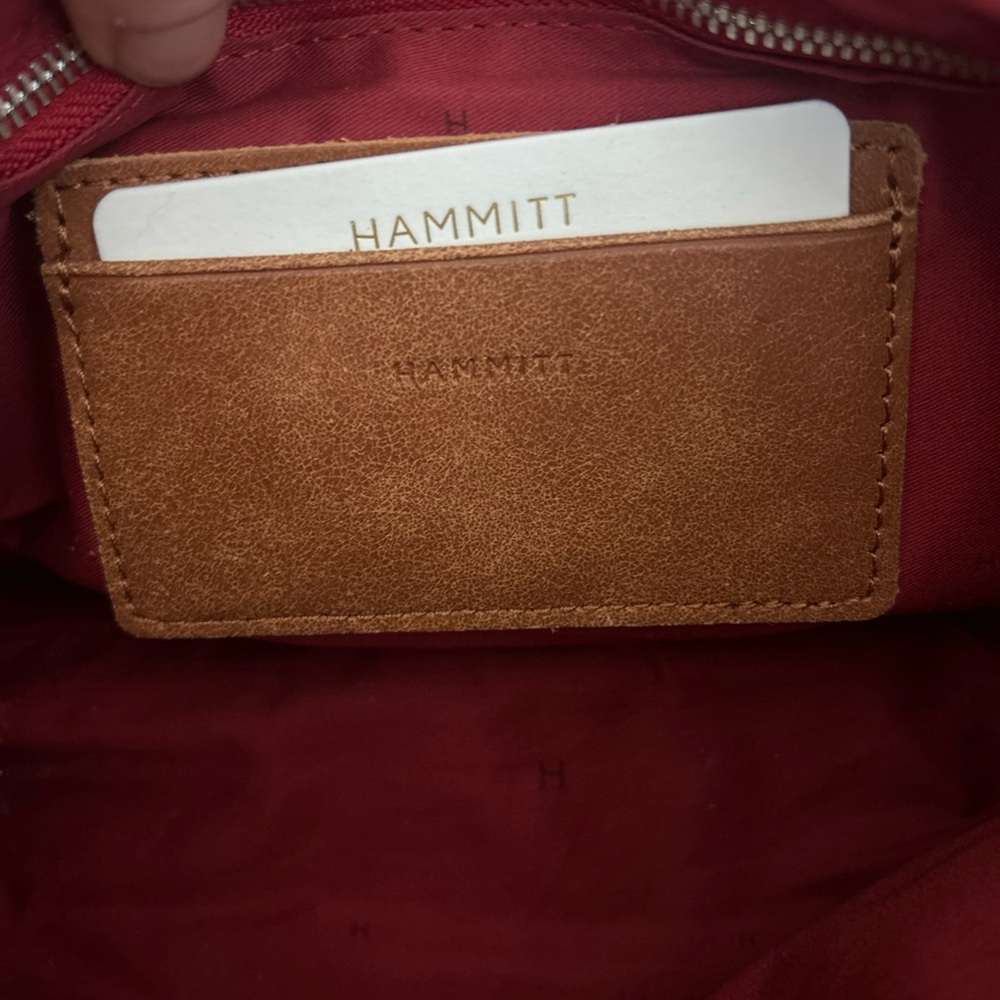 Hammitt Sonoran layered nubuck red and Orange medium Bryant Bag - Picture 15 of 15